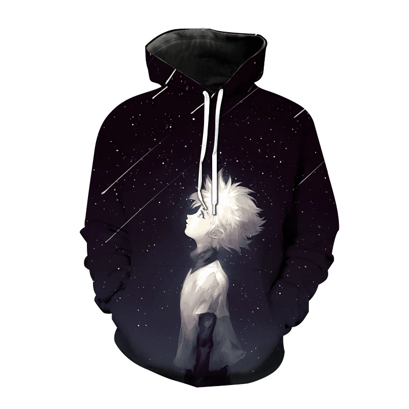 

Hunter X Hunter Hoodies Anime 3D Print Men Women Fashion Hooded Sweatshirt Pullover Hip Hop Hoodie Harajuku Unisex Tops Clothing
