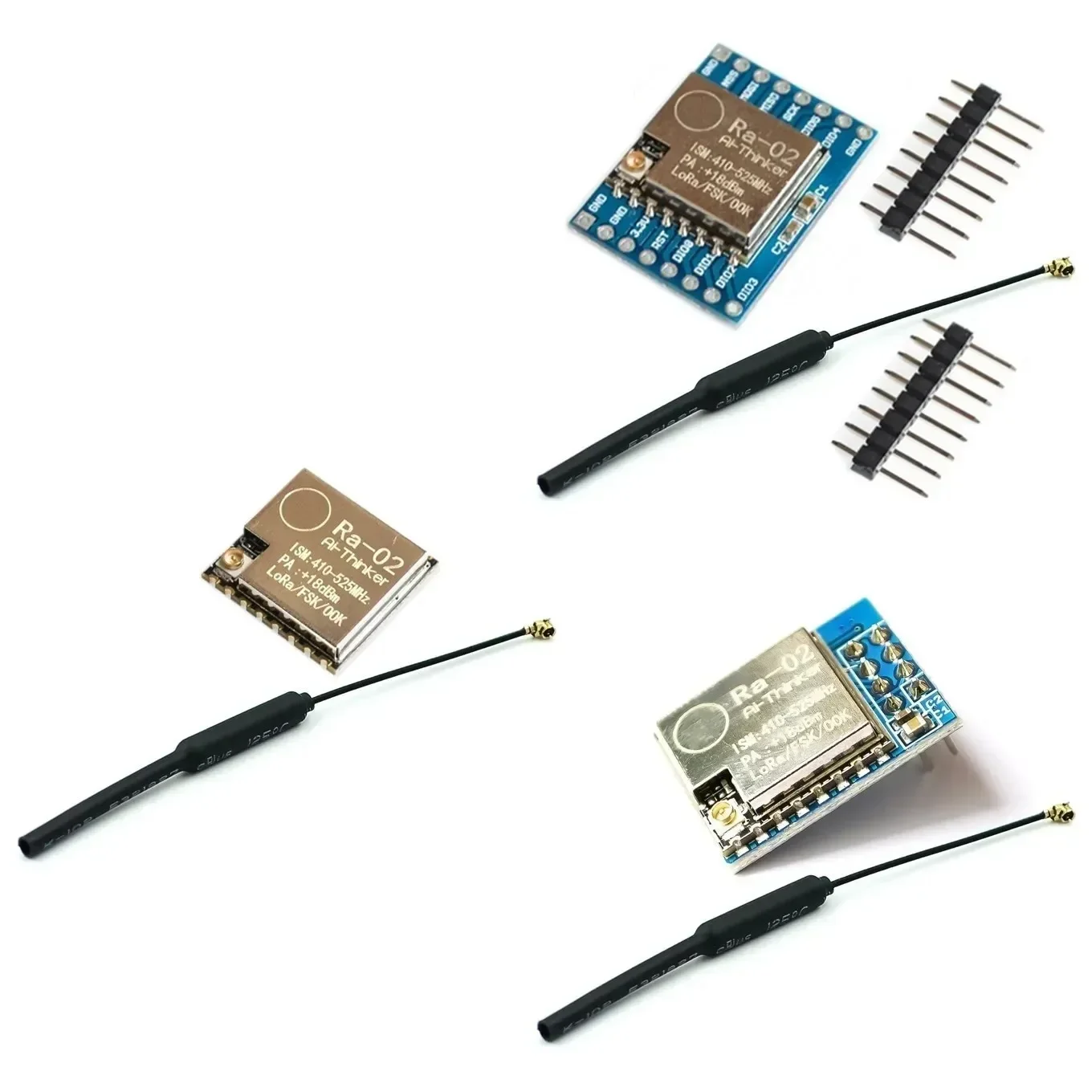 Фото Модуль LoRa SX1278 433М 10КМ Ra-02 Беспроводной модуль Ai-Thinker с расширенным спектром передачи Электронный DIY-набор №1