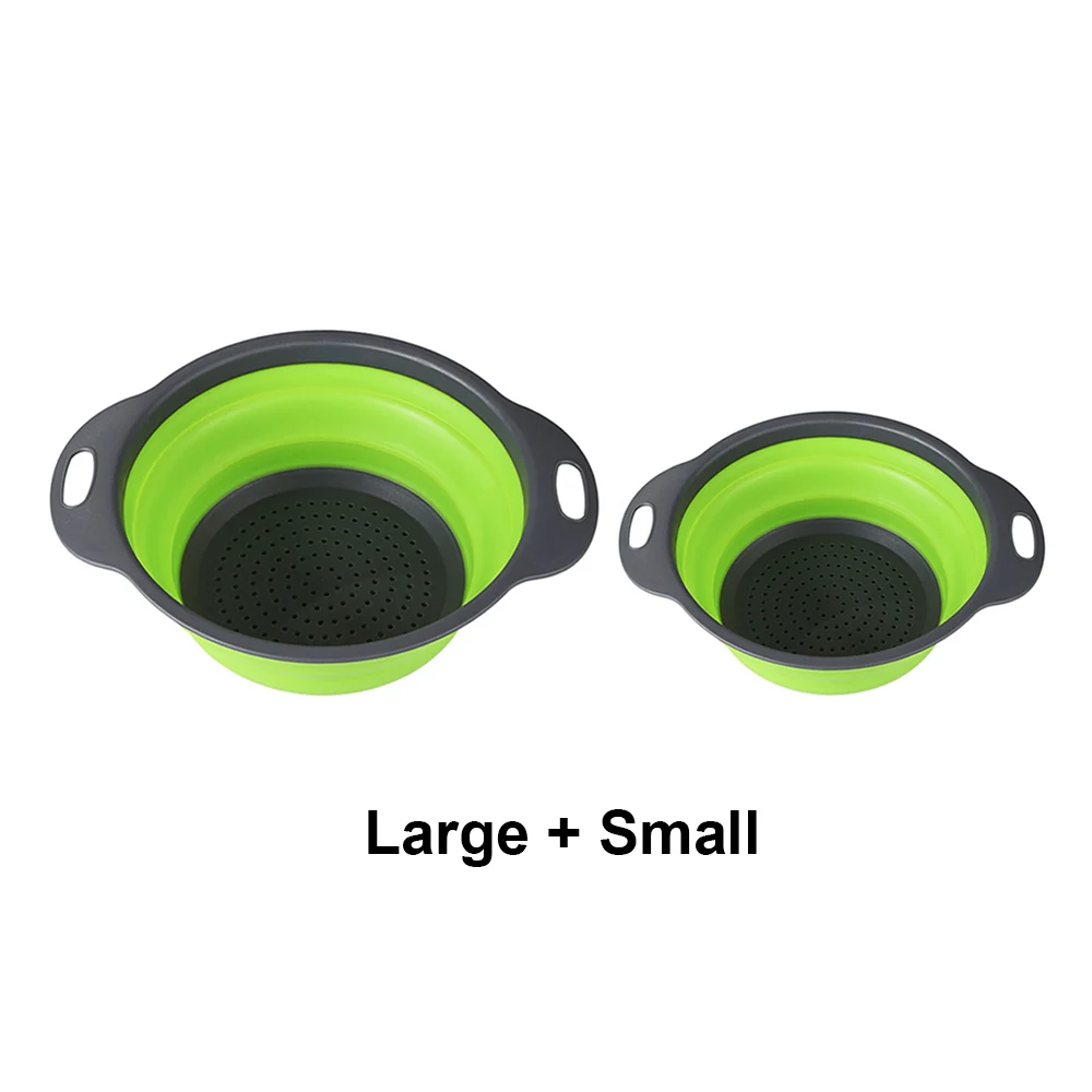 

Складной силиконовый дуршлаг ChengHaoRan