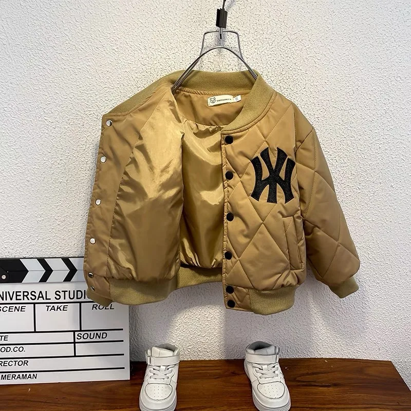 

NEW Children Parkas Winter Jacket For Girl Boys Winter Top Coat Kids Warm Thicken Padded Baby Coats causal Outerwear 2-11Years