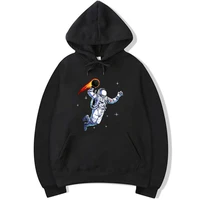 xin yi fashion brand men hoodies funny astronaut printing spring autumn loose male hip hop hoodies tops man pullover tops