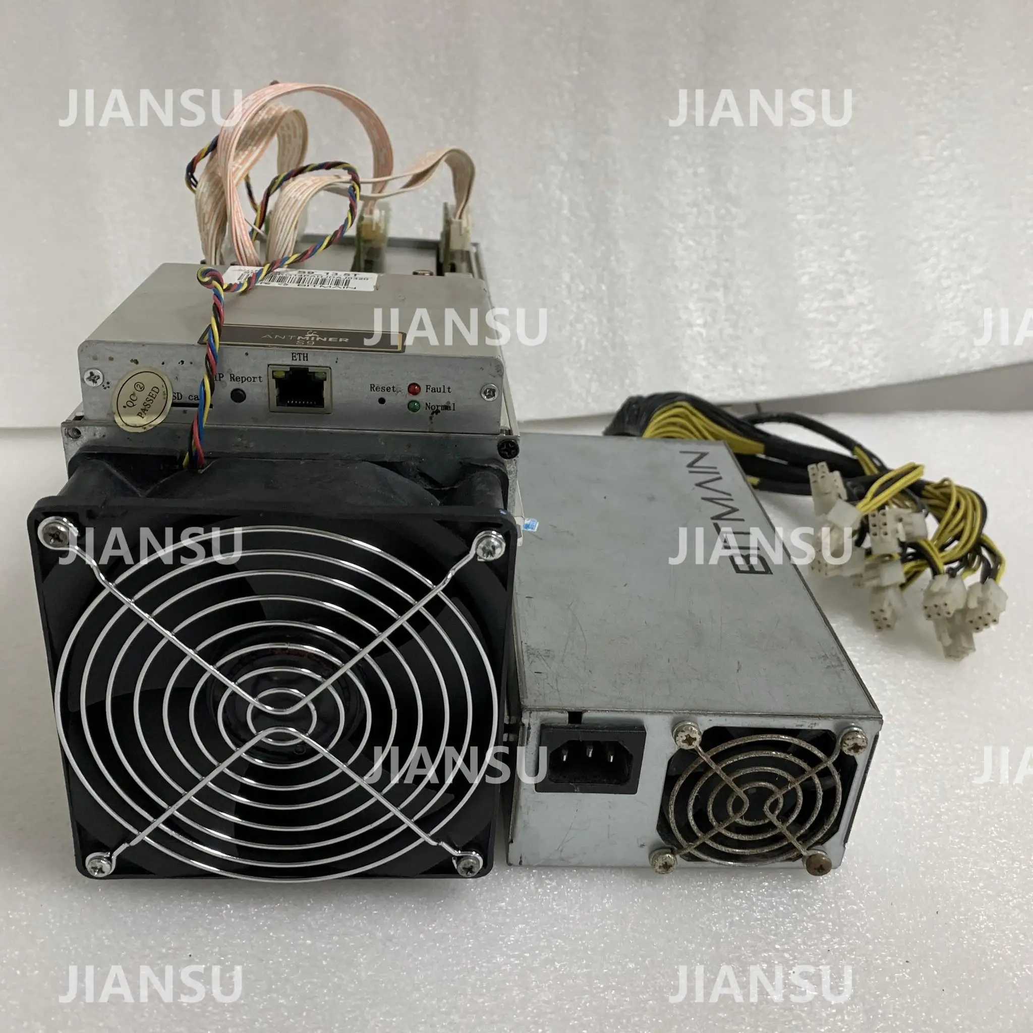 Старые 80 -- 90% Майнер BITMAIN antminer S9 13 5 T с блоком питания биткоинов Asic 14T 13T BCC btc pcc sha256 16nm