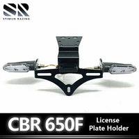 for honda cb cbr 650f motorcycle accessories license vehicle numbe plate holder frame door cover tail tidy fender eliminator