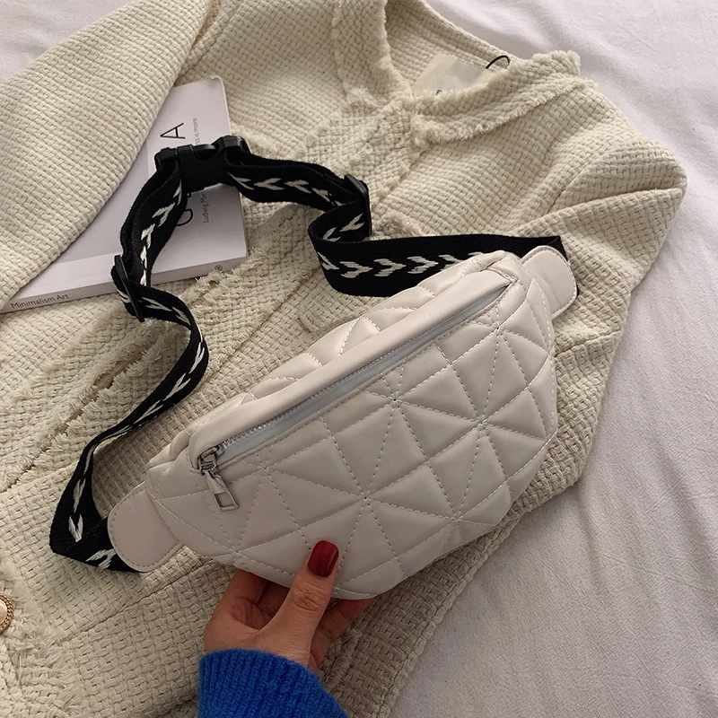 

Woman's Fanny Pack 2022 Trend Luxury Crossbody Chest Bag Female Waist Bags Fashion Handbag Designer Shopper Shoulder Purse
