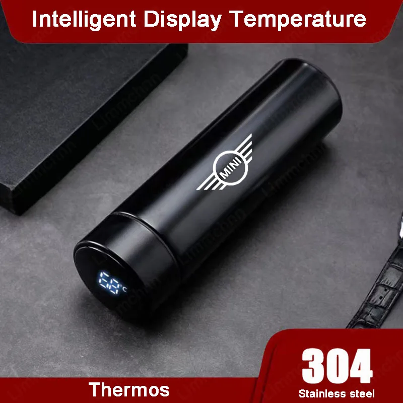 Стайлинг Автомобильного Логотипа бутылка для воды термос из нержавеющей стали