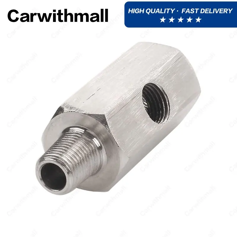 

Боковые отверстия из нержавеющей стали, гнездо NPT 1/8 дюйма для m12x1, 5 m10x1, 5 1/8NPT, соединитель датчика давления масла, линия подачи, манометр, тройник, адаптер