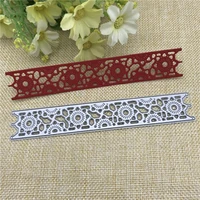 flower border lace metal cutting dies mold round hole label tag scrapbook paper craft knife mould blade punch stencils dies