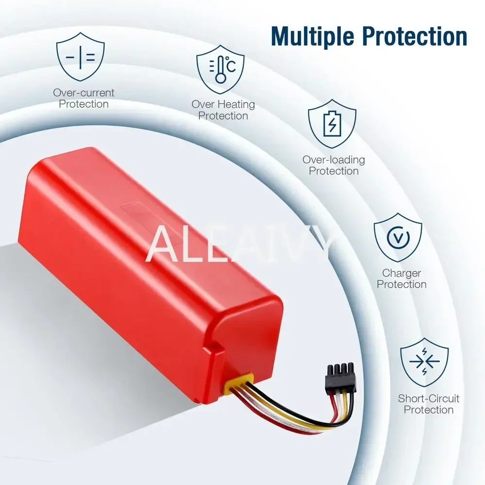 Литий-ионный аккумулятор BRR-2P4S-5200S для робота-пылесоса Xiaomi Roborock