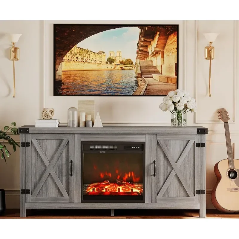 Современная телевизионная стойка с двойными дверцами сарая шкафы для хранения