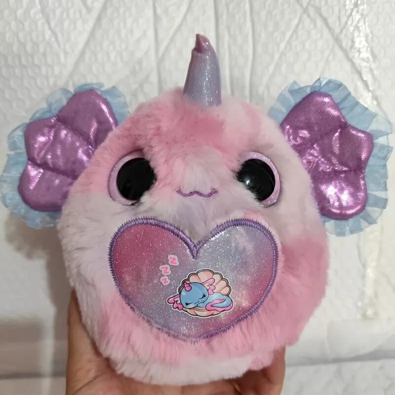 Фото ZURU Rainbocorns Axolotlcorn Surprise Magic Egg: Коллекционная мягкая игрушка-единорог в закрытой коробке, милый декор, сладкий подарок на день рождения №5