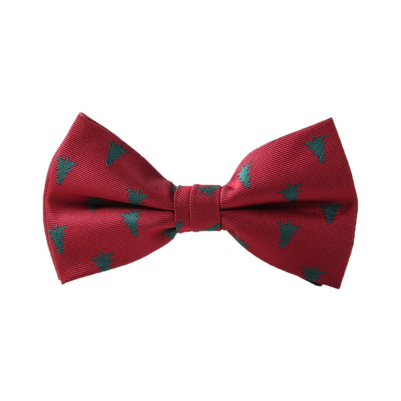 

Christmas Bow Tie Men's Holiday Christmas Tree Pattern Bow Tie