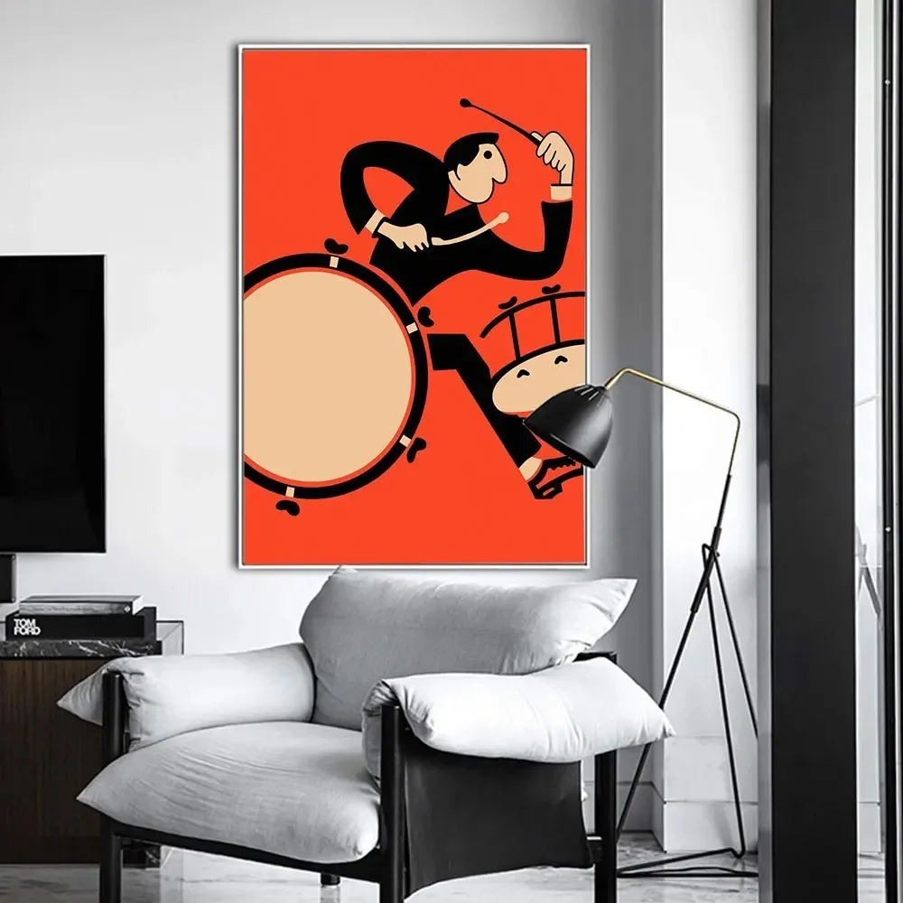 Классическая картина распылением печать на холсте музыкантов сопрано тенор альт