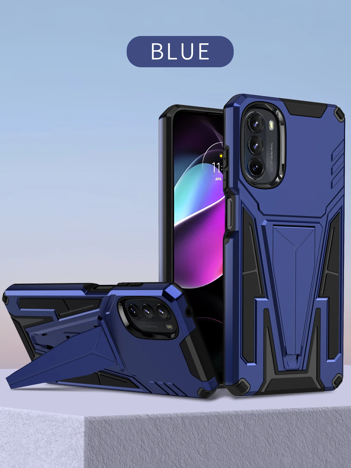 

Protection Kickstand Armor Case For MOTOROLA MOTO G 5G G STLUS 5G 2021 G PURE G power2022 G PURE G power2022 G 5G 2022 Cover