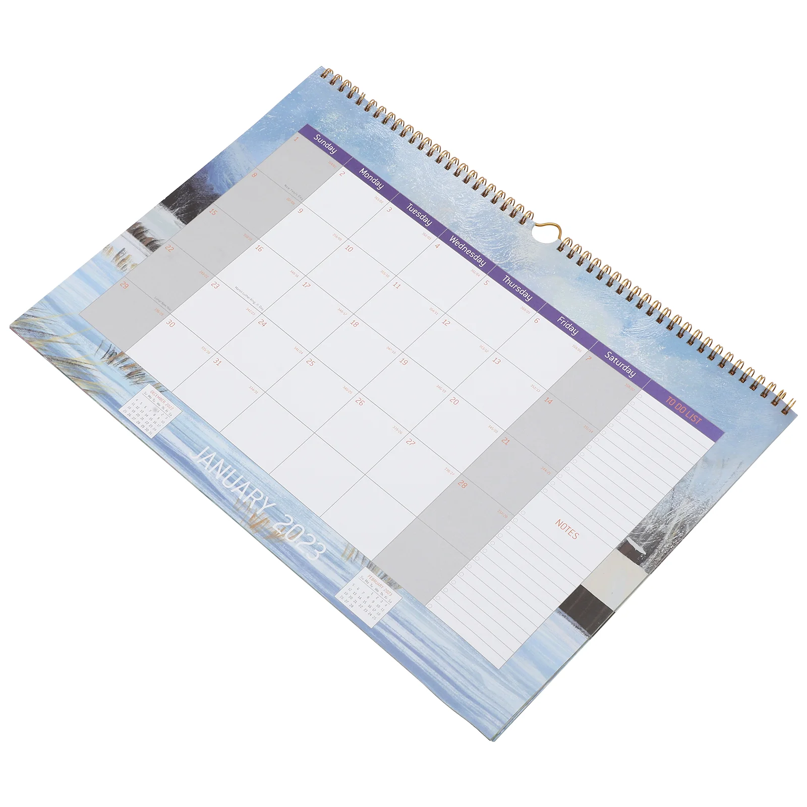 

Calendar Wall Planner Spiral Hanging Monthly Year Family Schedule Calander Bound Plan 2024 Julian Dates Calender Office Month