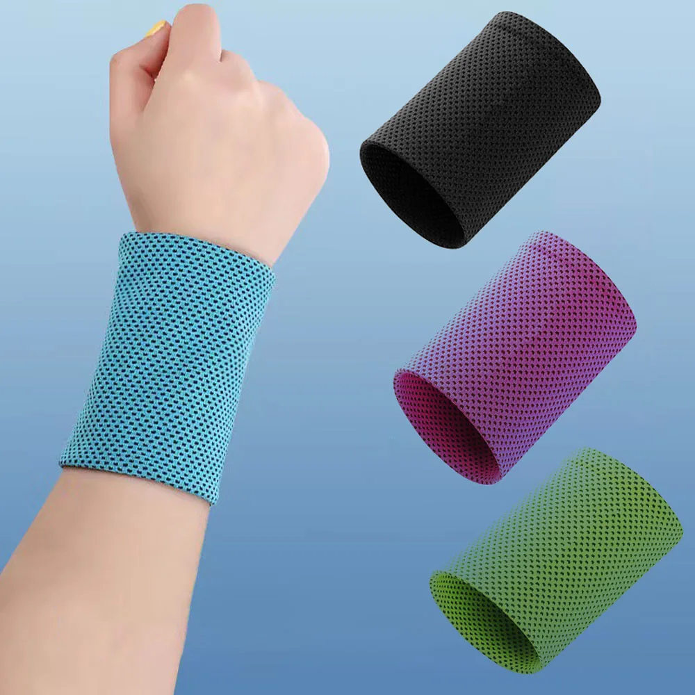 

Wristbands Sport Tennis Wrist Bands Sweatband Elastic Athletic Armbands for Basketball Gymnastics Outdoor Activity Working Out