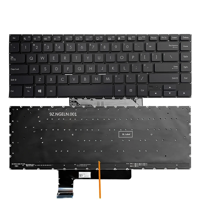 Backlight NEW US laptop keyboard For ASUS ProArt StudioBook Pro 17 W700 W700G W700G1T W700G2T W700G3T W700GV