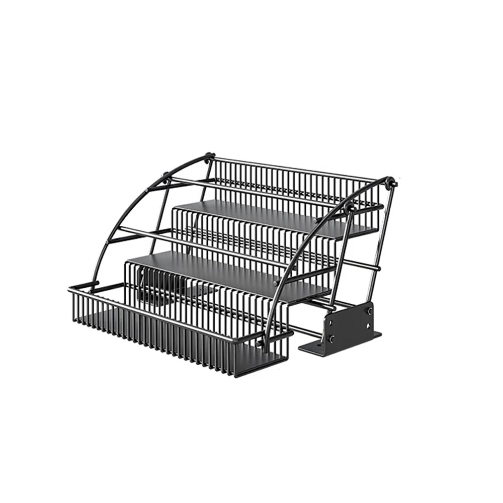 

Трехъярусная выдвижная полка для специй из углеродистой стали