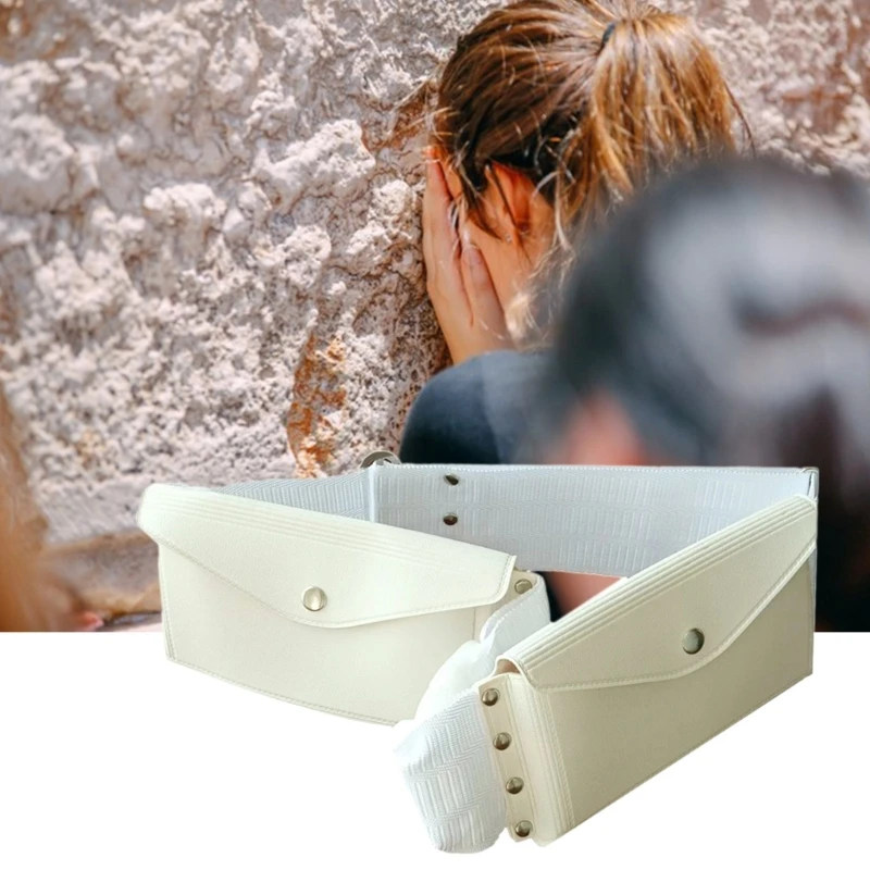 Пояс для хаджа поясная сумка с цепочкой и шипами эластичная широкий пояс умры