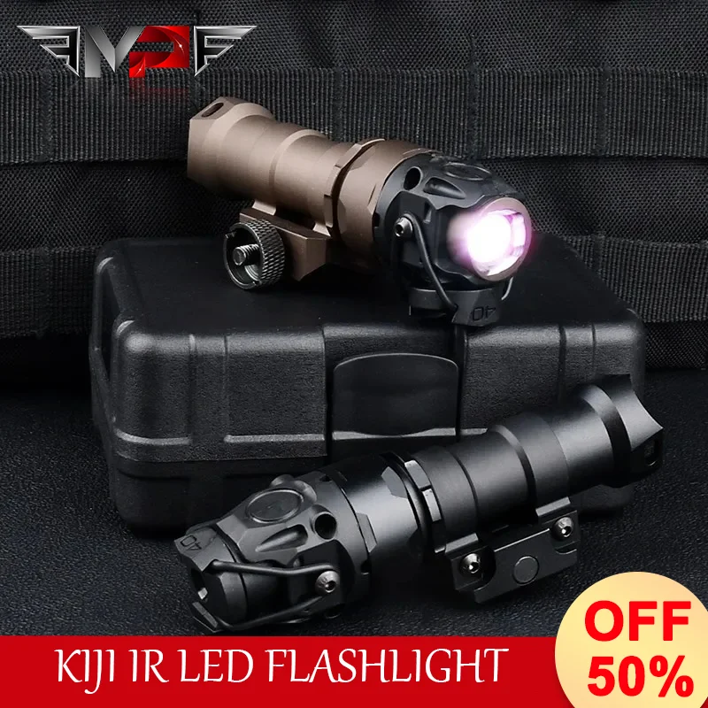 Тактический KIJI K1 ИК-осветитель светодиодный фонарик охотничье оружие разведчик