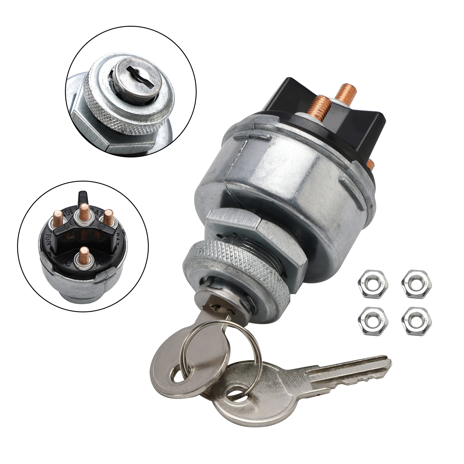 Переключатель зажигания Artudatech 641833 для Новой Голландии LS150 LS140 LS160 LS170 LS180 LS190 L190