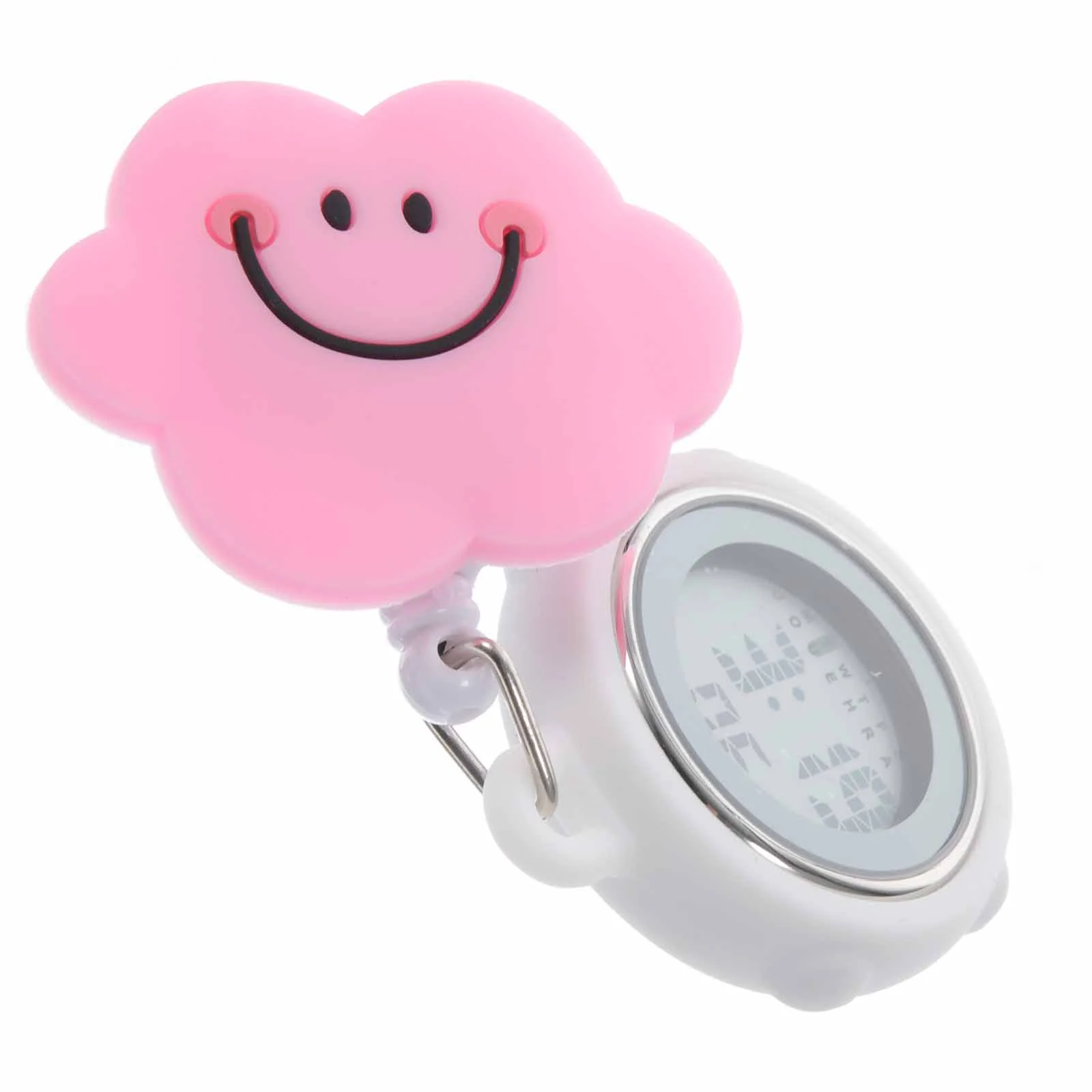 Multi- Function Digital Watch, Clip on Nursing Watch with Al