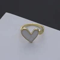 love heart rings for women new trendy alloy opening rings womens rings charm jewelry index finger ring wedding rings party gift
