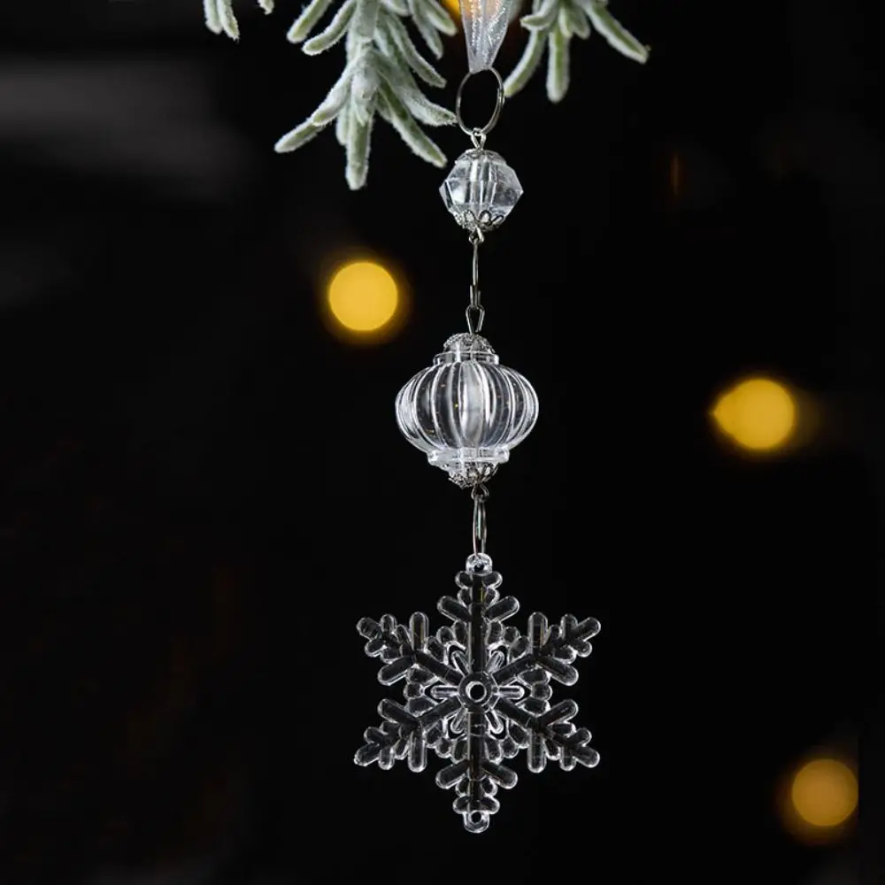 Бытовая акриловая рождественская подвеска в виде сосульки искусственная