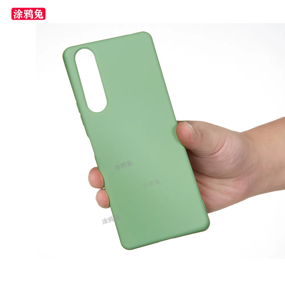 

New Original Liquid Silicone Soft Case for Xperia 5 Plus for Xperia 1 I cover