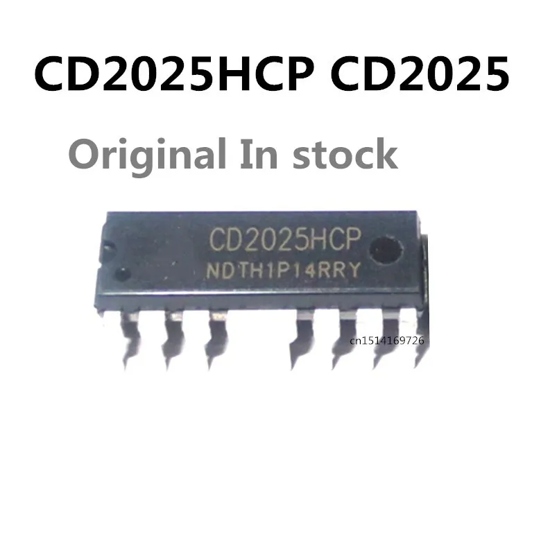 

Original 5pcs/ CD2025HCP CD2025 DIP-14