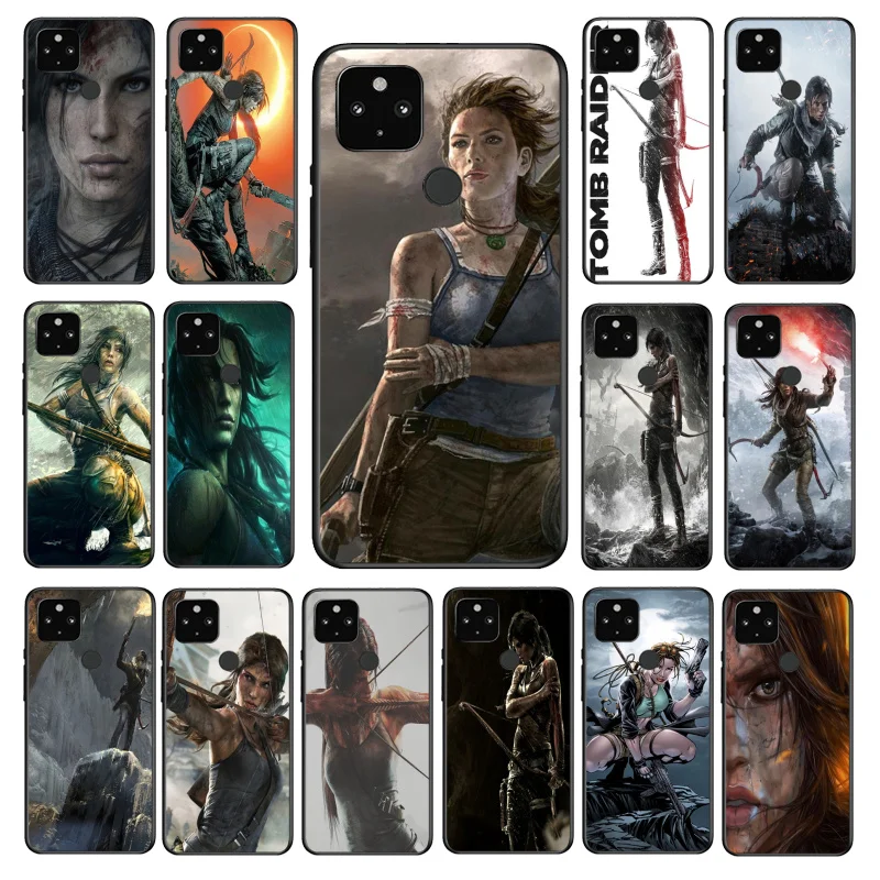 

Lara Croft Tomb Raider PhoneCase for Google Pixel 7 Pro 6A 6 Pro 5A 4A 3A Pixel 4 XL Pixel 5 6 4 3 XL 3A XL