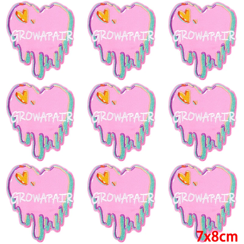 10 шт./партия термоклейкие нашивки на одежду