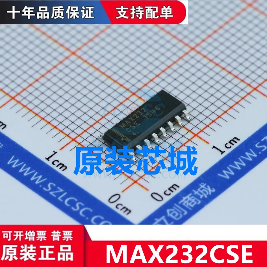 

10PCS MAX232CSE SOP16 New original genuine MAX232CSE+T