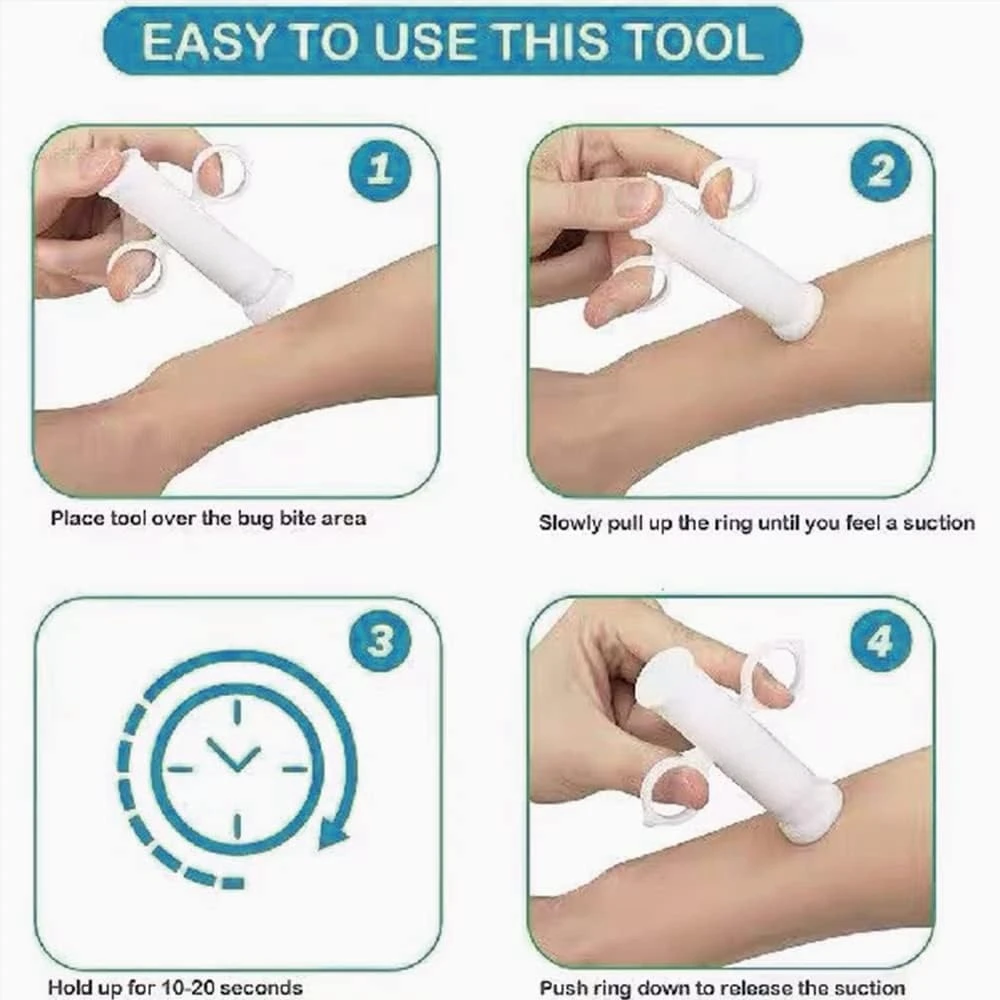 Прибор для всасывания-укусов насекомых и пчел
