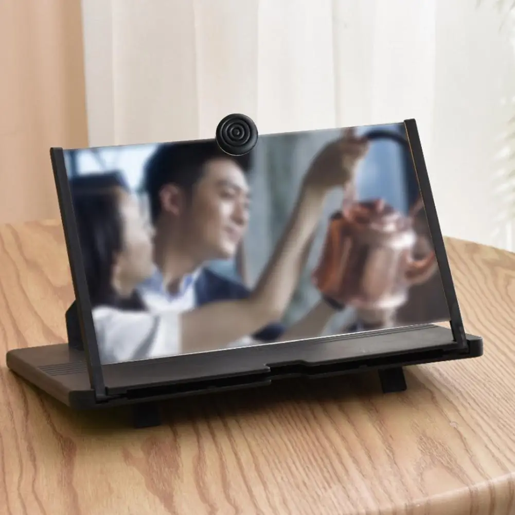 Практичная лупа для экрана телефона 3-цветная пластиковая с регулируемым углом