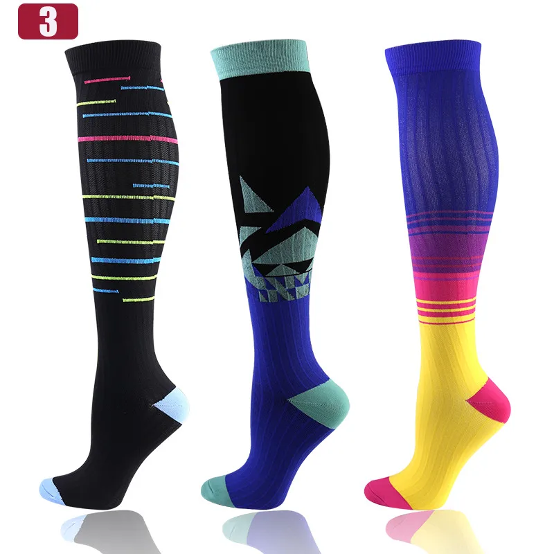 Эластичные чулки для мужчин и женщин впитывающие влагу снимают усталость мышц