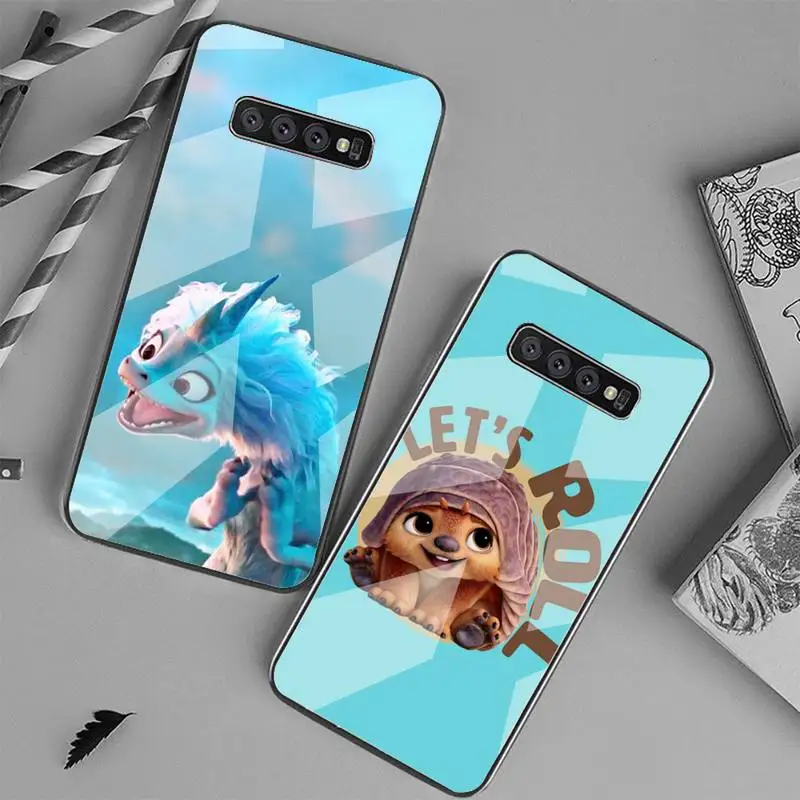 

Disney Raya And The Last Dragon Phone Case Phone Case Tempered Glass For Samsung S20 Ultra S8 S9 S10 Note 8 9 10 Pro Plus Cover