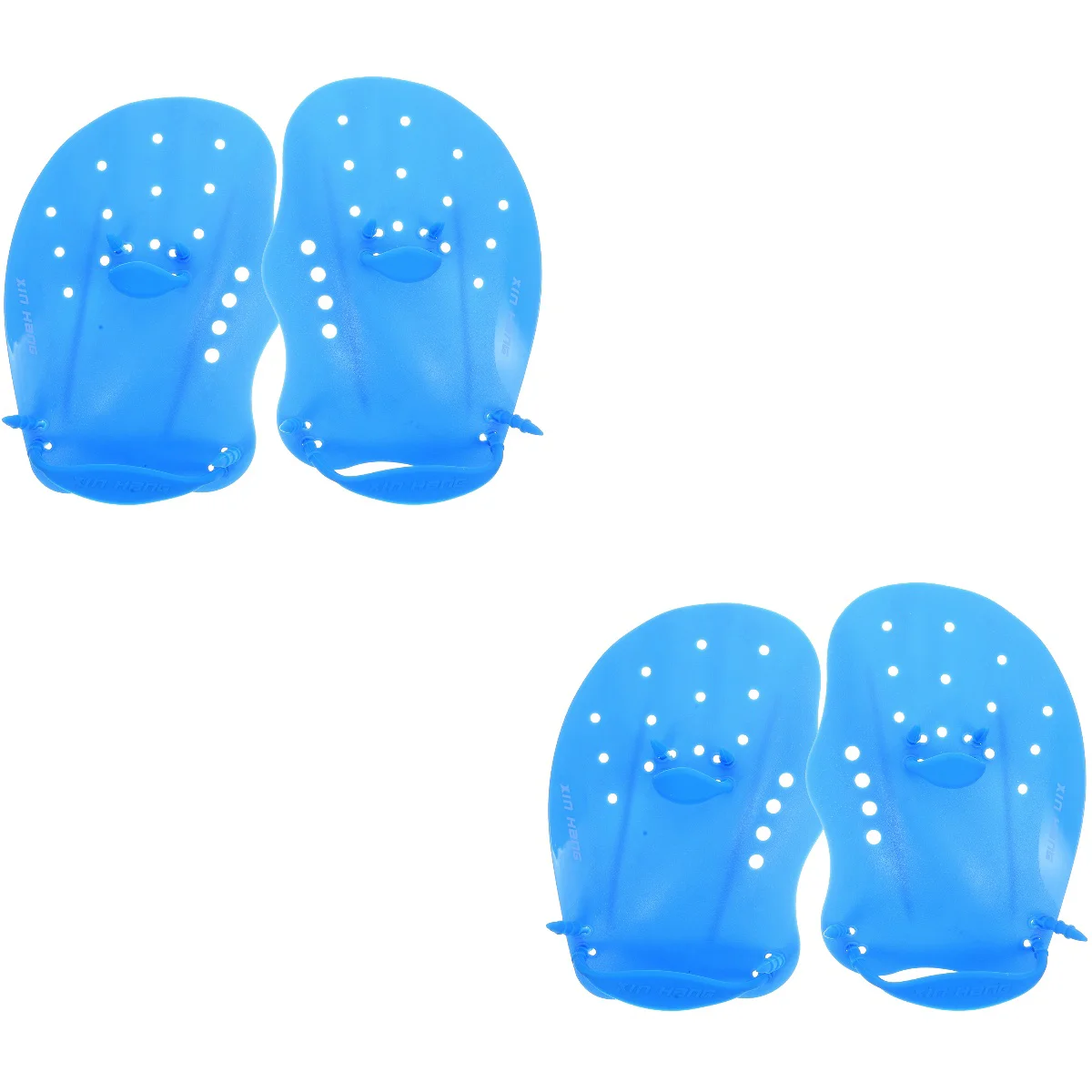 

4 Pcs Children Paddles Pool Learn Diving Auxiliary Gloves)