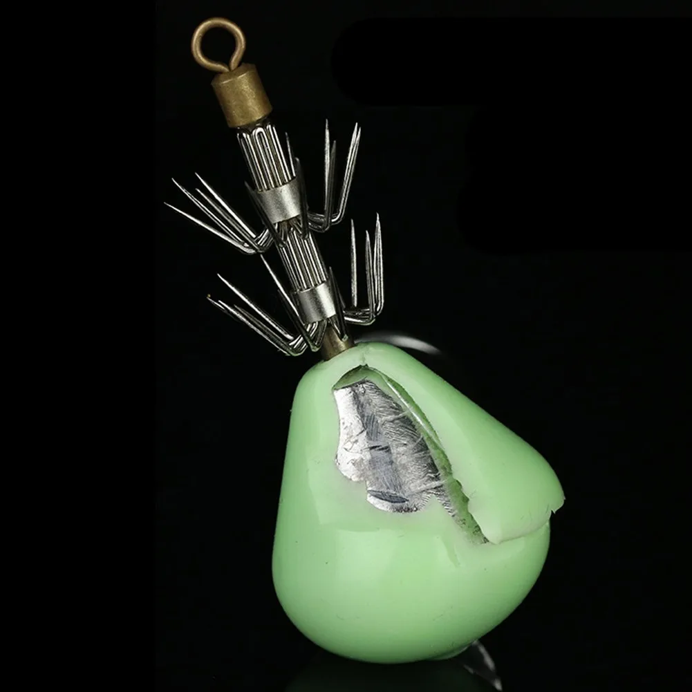 

Hard Fishing Lure 6cm 60g Squid Jig Hook Crank High Carbon Steel Hooks Octopus Crank Artificial Jigs Cuttlefish Shrimp Baits