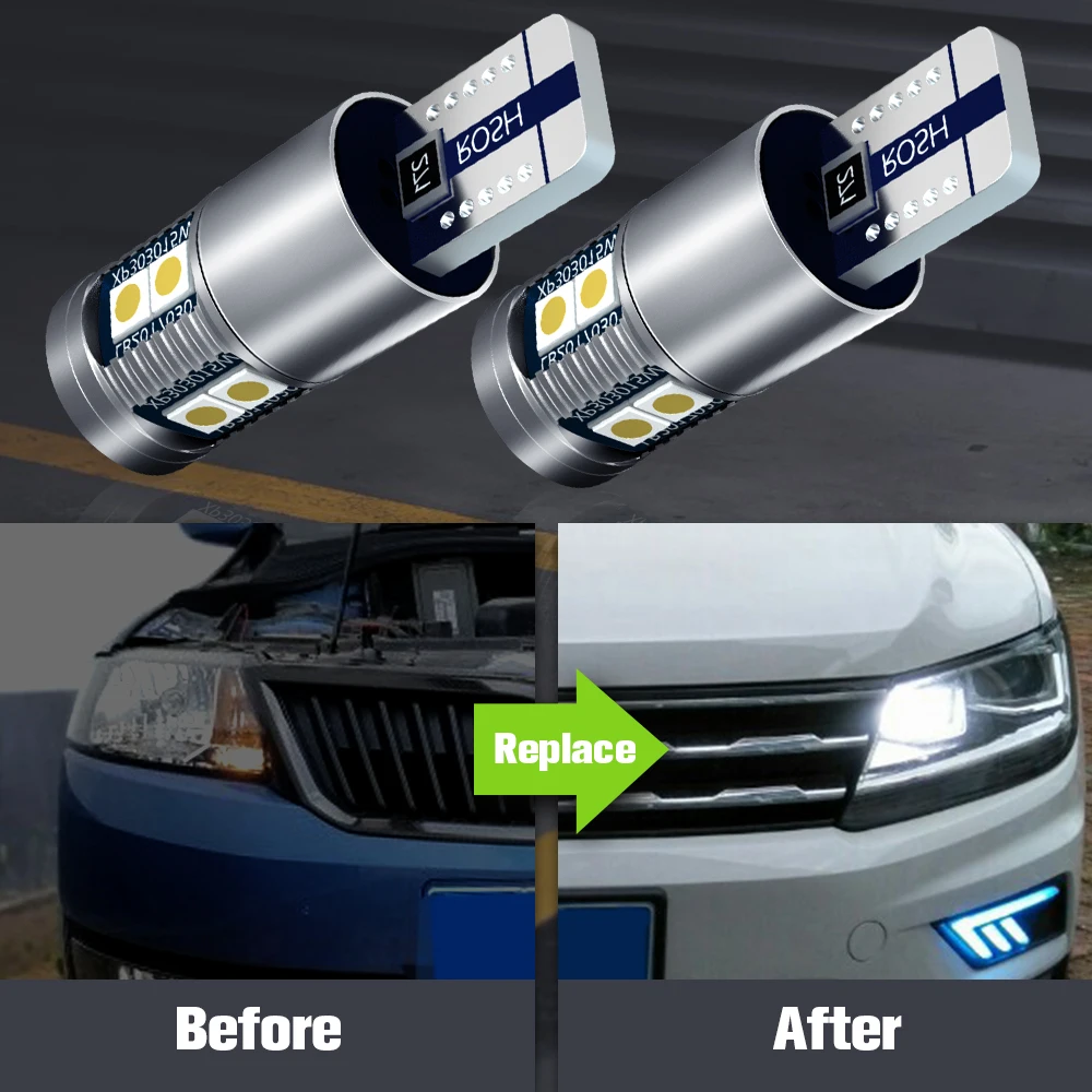 2x светодиодные Аксессуары для парковочных огней лампа Toyota Land Cruiser Prado 2000-2010 2001 2002