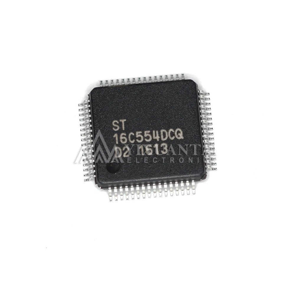 10 шт./партия, новые оригинальные фотообои ST16C554DIQ64 ST16C554DIQ 16C554DIQ IC UART FIFO 16B QUAD 64LQFP