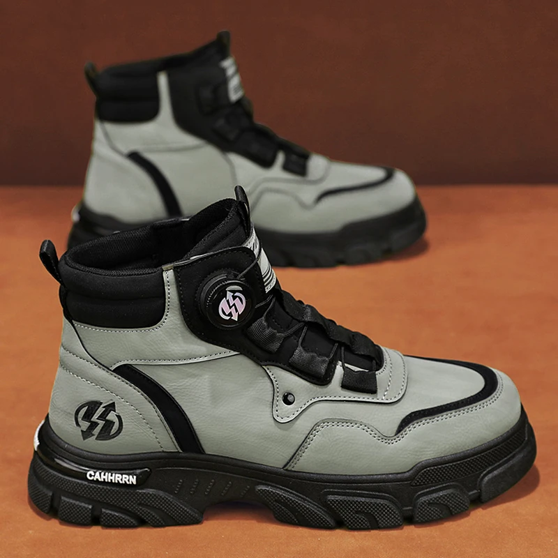 Ботинки CYYTL мужские зимние повседневная обувь ковбойские боевые тактические