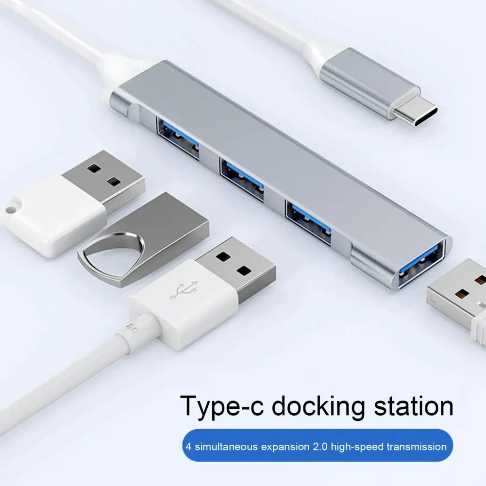 

Док-станция с 4 портами USB 3,0 Type-C, OTG, USB
