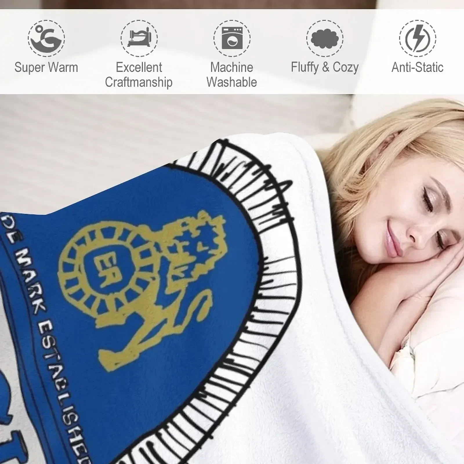 Пушистое одеяло Reschs Pop