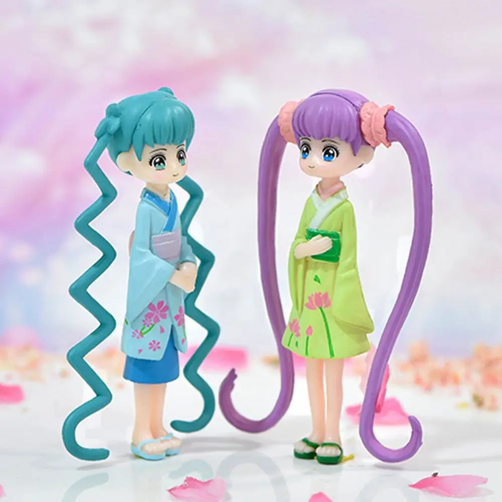 

4 шт., японские куклы-кимоно для девочек