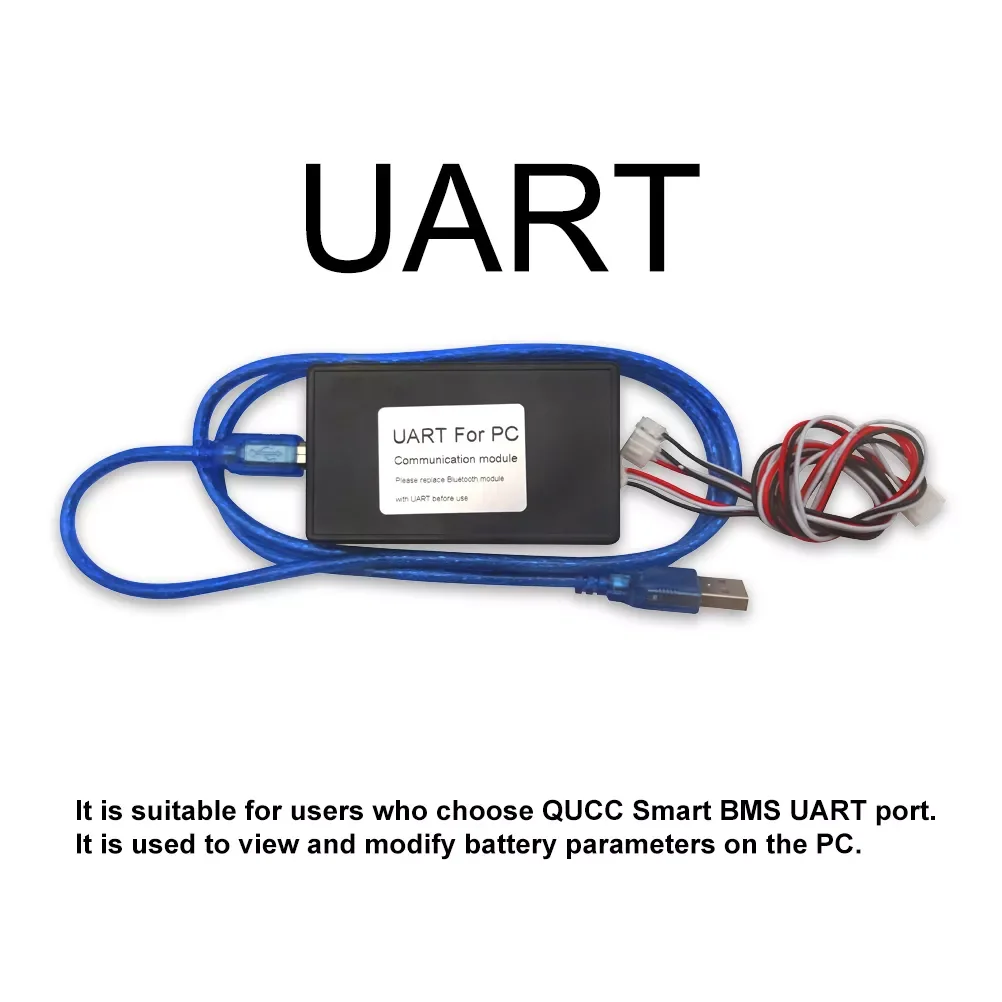 

UART modlue for smart bms with UART port