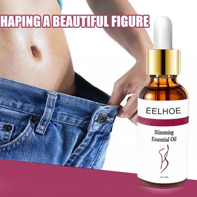 10/30ml Belly Slimming Essential Oils Thin Leg Waist Fat Massage Oil Burning Weight Loss Fitness Body Shaping New |