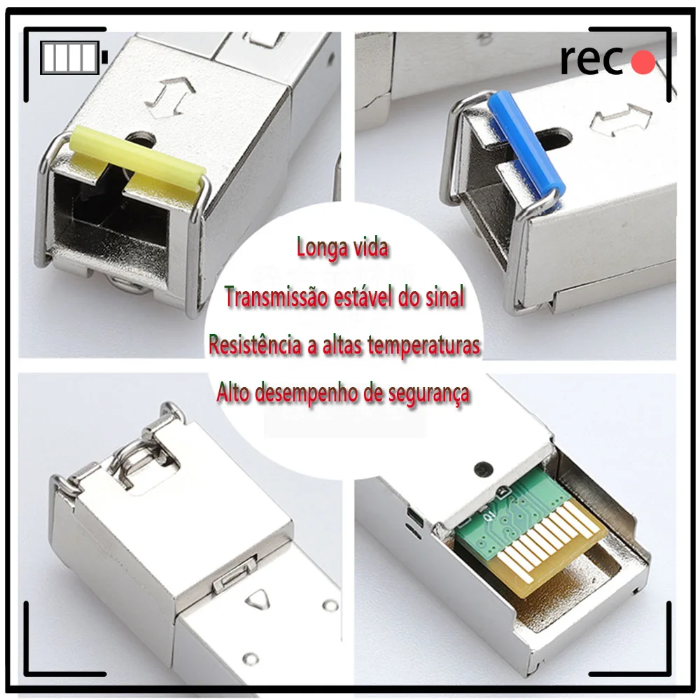 Free Shipping LC Module Single Fiber Optical Transceiver SFP 100M SC Fiber Switch Module FTTH Compatible With Cisco HUAWEI ZTE