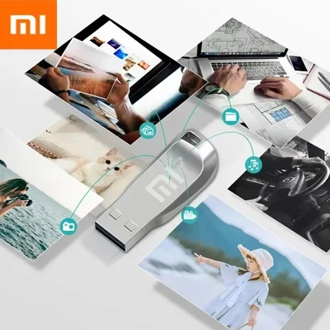 MIJIA 2ТБ металлический USB-накопитель