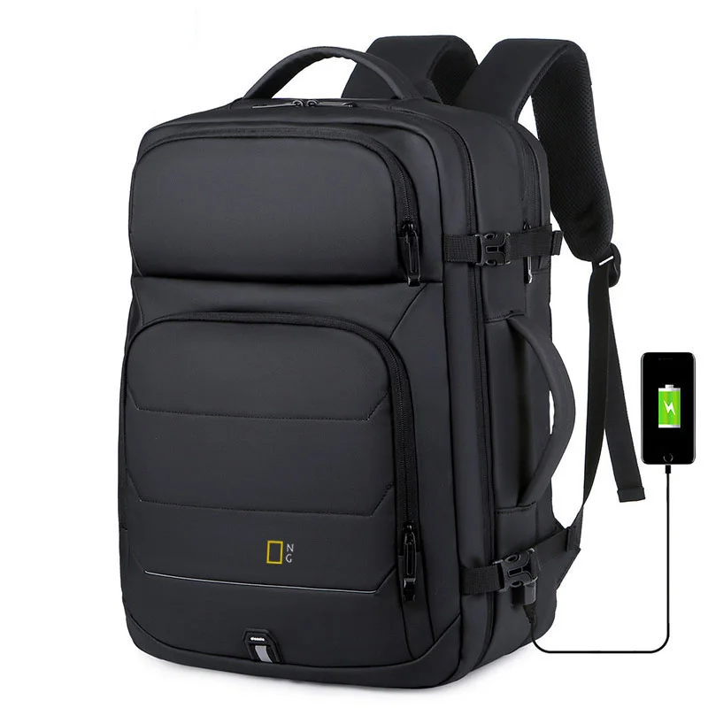 

NG 17 laptop Backpack USB Charging Multifunctional Waterproof Business Bag Anti-Theft Daypack Mochila Schoolbag