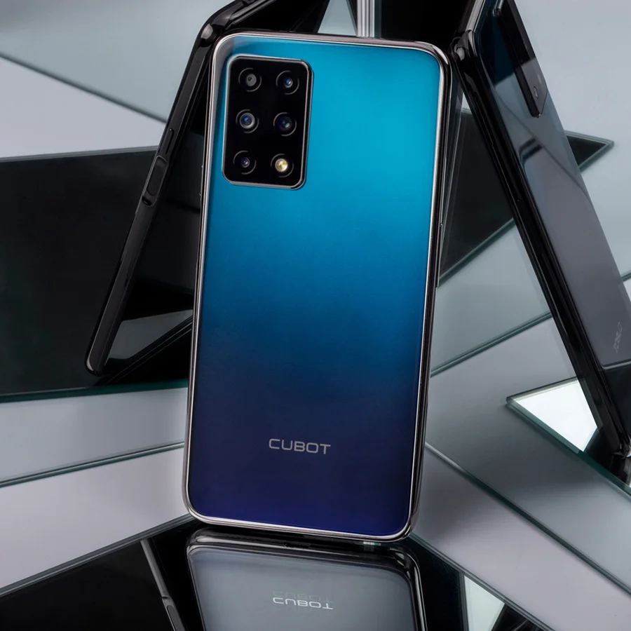 Cubot X30 6.4 Inch FHD Mobile Phone Helio P60 Android 10 Smartphone 48MP Five Cameras 8GB+256GB Cellphone Global Version 4200mAh